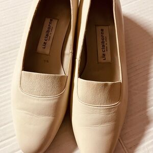 Liz Claiborne Beige Leather Women's Bag